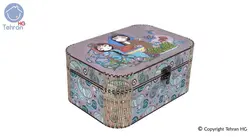 جعبه لوازم خیاطی پرانی مدل 384