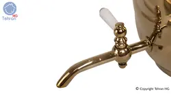 ست کتری قوری طلایی تی وان تی مدل 402