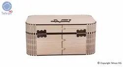 جعبه لوازم خیاطی پرانی مدل 12