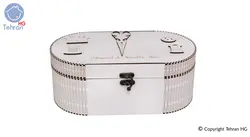 جعبه لوازم خیاطی پرانی مدل 07