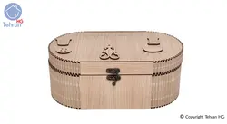 جعبه لوازم خیاطی پرانی مدل 07