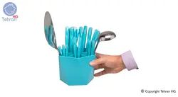 ست قاشق و چنگال 33 پارچه سی اند اس مدل دیاموند1031