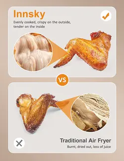 سرخ کن رژیمی اینسکای مدل INNSKY air fryer IS-EE004