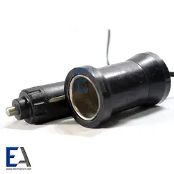 فیش نر و مادگی فندکی خودرو