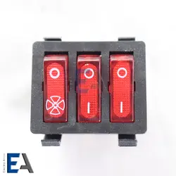 کلید راکر سه پل هود - بخاری