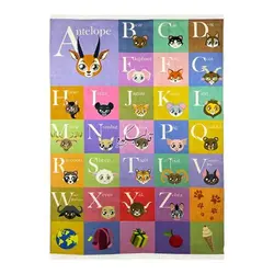 فرش کودک طرح الفبای انگلیسی کد 100219