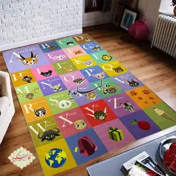 فرش کودک طرح الفبای انگلیسی کد 100219