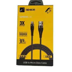 کابل شارژر میکرو 3 آمپر KF Senior مدل M-S8