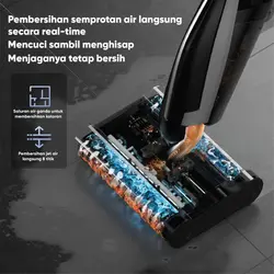 جارو شارژی مرطوب و خشک شیائومی مدل Deerma VX96