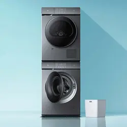 ست ماشین لباس شویی و خشک شیائومی مدل XQG100MJ102S