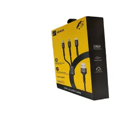 کابل شارژر سه کاره KF Senior مدل U33