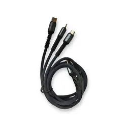 کابل شارژر سه کاره KF Senior مدل U33