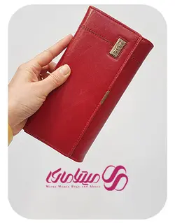 کد 1767 کیف پول چرم طبیعی زنانه پارما