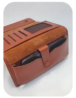 کد 2017 کیف پول کتی چرم طبیعی پارما