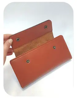 کد 2017 کیف پول کتی چرم طبیعی پارما