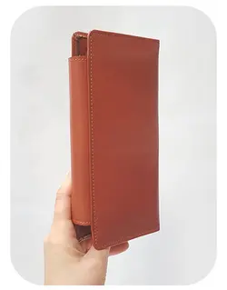 کد 2017 کیف پول کتی چرم طبیعی پارما