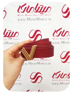 کد 1030 کمربند دخترانه 2 سانتی طرح ساده