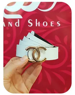 کد 1030 کمربند دخترانه 2 سانتی طرح ساده