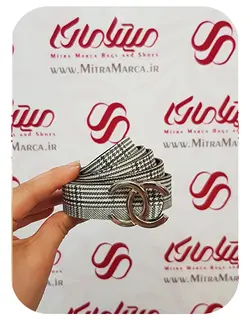کد 1030 کمربند دخترانه 2 سانتی برند و طرح دار