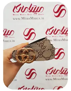 کد 1030 کمربند دخترانه 2 سانتی برند و طرح دار