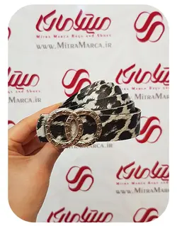 کد 1030 کمربند دخترانه 2 سانتی برند و طرح دار