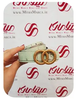 کد 1030 کمربند دخترانه 2 سانتی برند و طرح دار