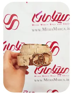 کد 1030 کمربند دخترانه 2 سانتی برند و طرح دار