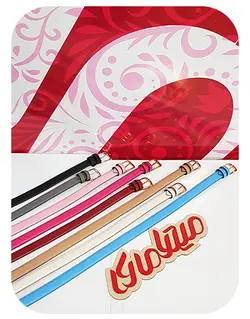 کد 1030 کمربند دخترانه 2 سانتی طرح شرانگ