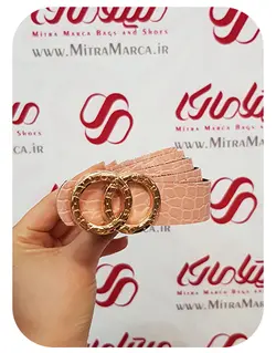 کد 1030 کمربند دخترانه 2 سانتی طرح سنگی