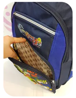 کد 1309 کوله پشتی پسرانه طرح بن تن برجسته