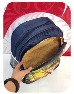 کد 1309 کوله پشتی پسرانه طرح بن تن برجسته