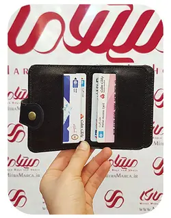 کد 1335 جا کارتی چرم طبیعی پارما