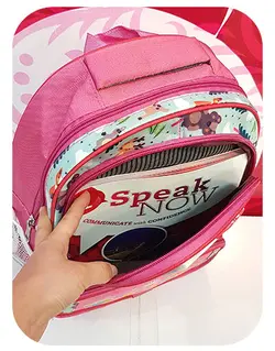 کد 1574 کوله پشتی بچگانه طرح برجسته دخترونه-پسرونه