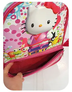 کد 1574 کوله پشتی بچگانه طرح برجسته دخترونه-پسرونه
