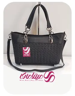 کد 1698 کیف دستی دوشی طرح بافت