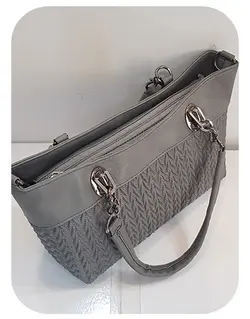 کد 1698 کیف دستی دوشی طرح بافت