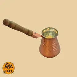 ‌جذوه دو کاپ دسته چوبی