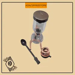 سایفون دسته چوبی 3 کاپ