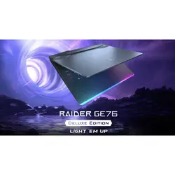 لپ تاپ 17.3 اینچی ام اس آی مدل Raider GE76 Deluxe Edition 12UGS
