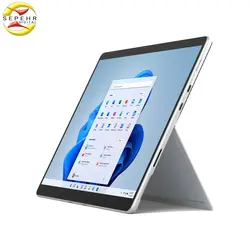 تبلت مایکروسافت مدل Surface Pro 8 - A ظرفیت 128 گیگابایت به همراه کیبورد Black Type Cover