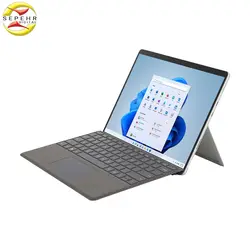 تبلت مایکروسافت مدل Surface Pro 8 - A ظرفیت 128 گیگابایت به همراه کیبورد Black Type Cover