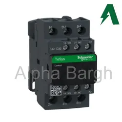 کنتاکتور ۳۲ آمپر ۱۱۰ ولت AC اشنایدر LC1D32F7 - الفا الکتریک