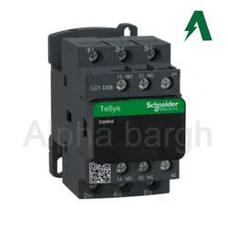 کنتاکتور ۹ آمپر ۱۱۰ ولت AC اشنایدر LC1D09F7 - الفا الکتریک