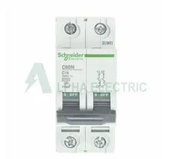 کلید مینیاتوری 2 پل 16 امپر اشنایدر - الفا الکتریک
