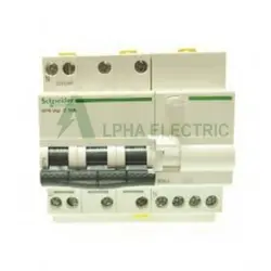 محافظ جان ترکیبی RCBO سه پل 32 امپر اشنایدر - الفا الکتریک