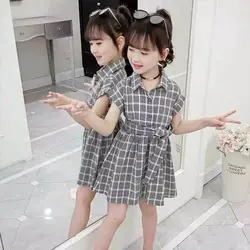 سارافون چهارخونه دخترانه