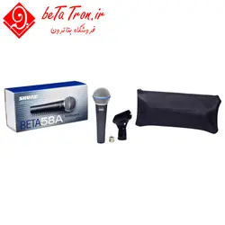 قیمت خرید میکروفون باسیم شور بتا 58 | SHURE-BETA 58A