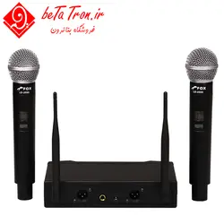 قیمت میکروفون بی سیم دو کانال فاکس 2000 | FOX LD-2000 - فروشگاه بتاترون