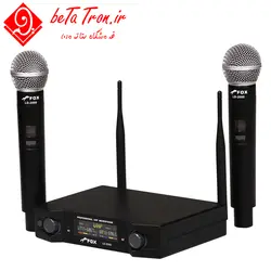 قیمت میکروفون بی سیم دو کانال فاکس 2000 | FOX LD-2000 - فروشگاه بتاترون