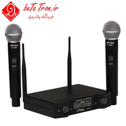 قیمت میکروفون بی سیم دو کانال فاکس 2000 | FOX LD-2000 - فروشگاه بتاترون
